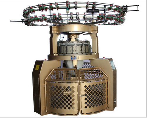Artificial Fur Industrial Circular Knitting Machines Full Computer Control Easy Operation