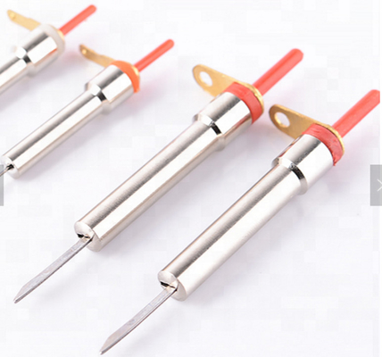 Lightweight Knitting Machine Needles Parts Orange Color Low Thermal Conductivity